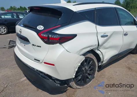 2024 Nissan Murano Sv Intelligent Awd from USA, damaged, VIN 5N1AZ2BS6RC102916